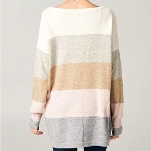 Stripe Type Sweater
